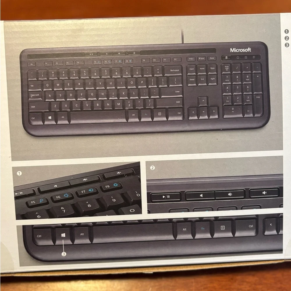 Microsoft Wired Keyboard 600 NWIB